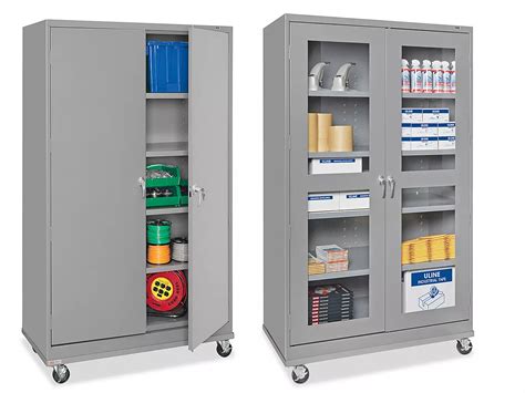 cabinets steel caster|rolling storage cabinets on wheels.